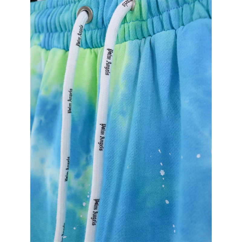 Quần Short Dáng Rộng In Chữ Palm Angels Thời Trang Mùa Hè 23SS Cá Tính Cho Nam