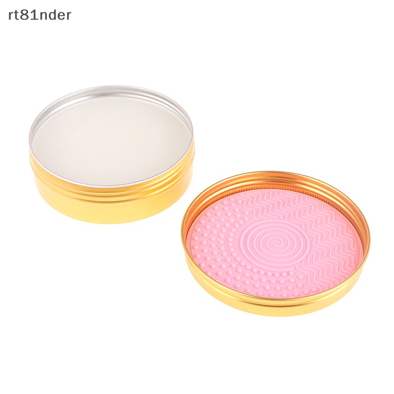 Bộ Dụng Cụ Vệ Sinh Cọ Trang Điểm 2 Trong 1 Bằng Silicone Tiện Dụng