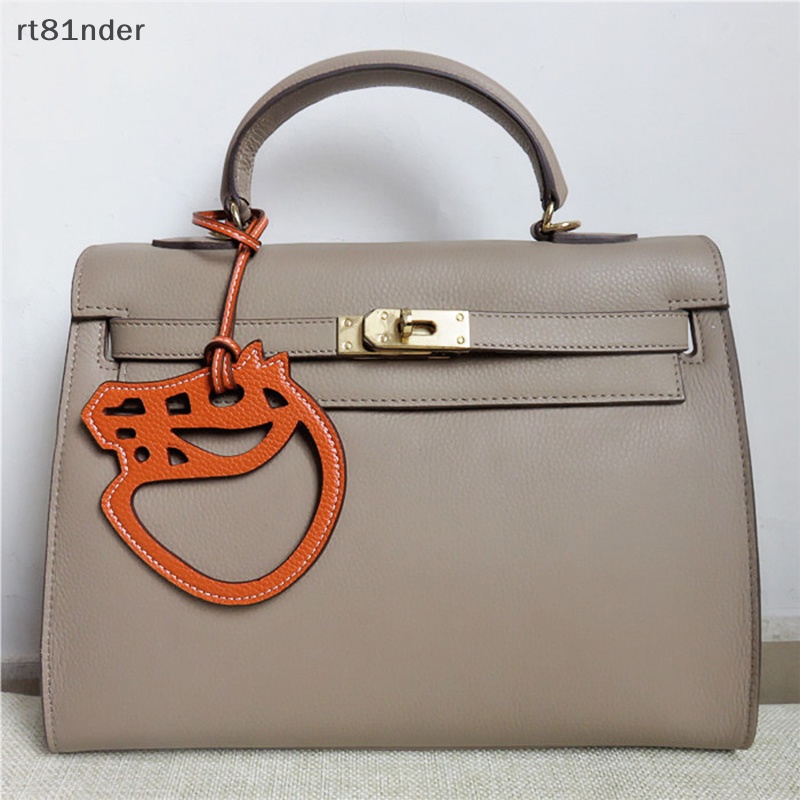 Rt Móc Khóa Da PU Rỗng Đơn Giản Thời Trang Trang Trí Ba Lô Cho Nữ n