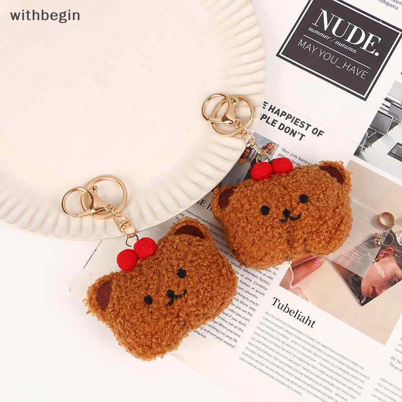 Móc Khóa Gấu Bông Dễ Thương Dành Cho Bé Gái