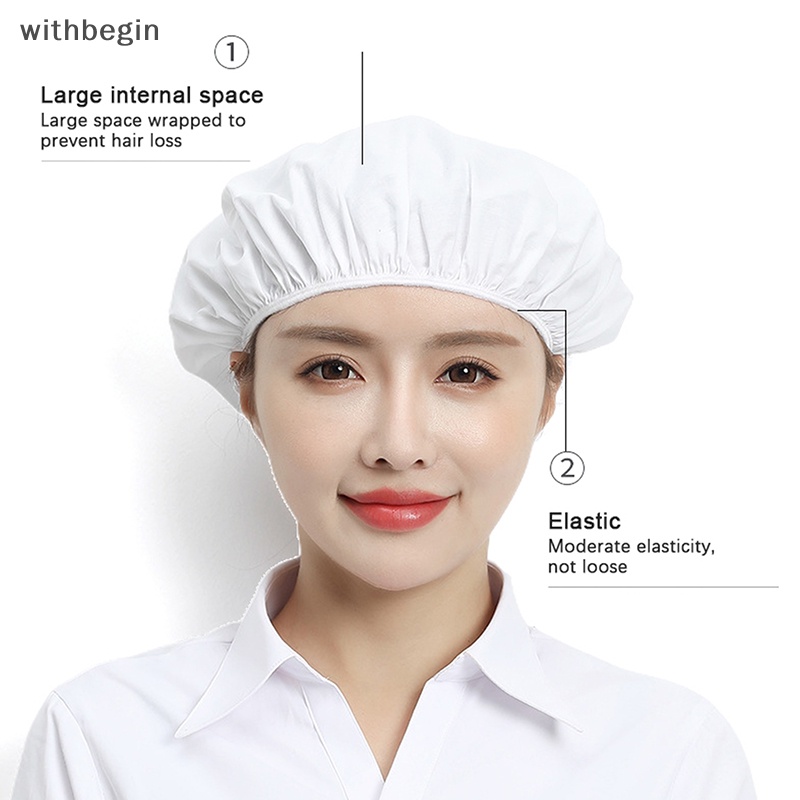 Mũ Đầu Bếp Chống Bụi Chống Mất &amp; Rách