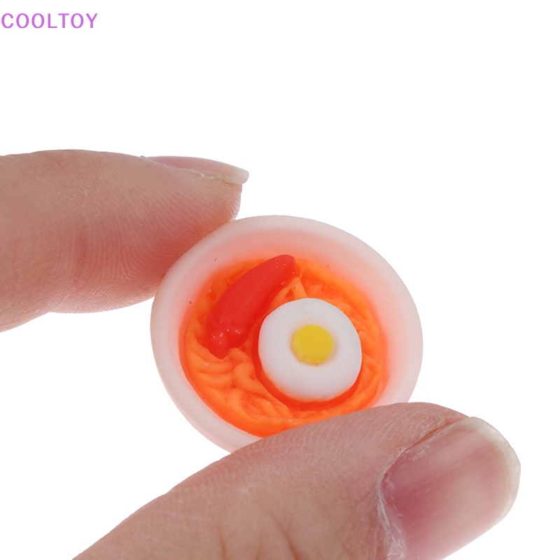 Bộ 4 Tô Mì Sợi Đồ Chơi Búp Bê Cỡ 1 / 12