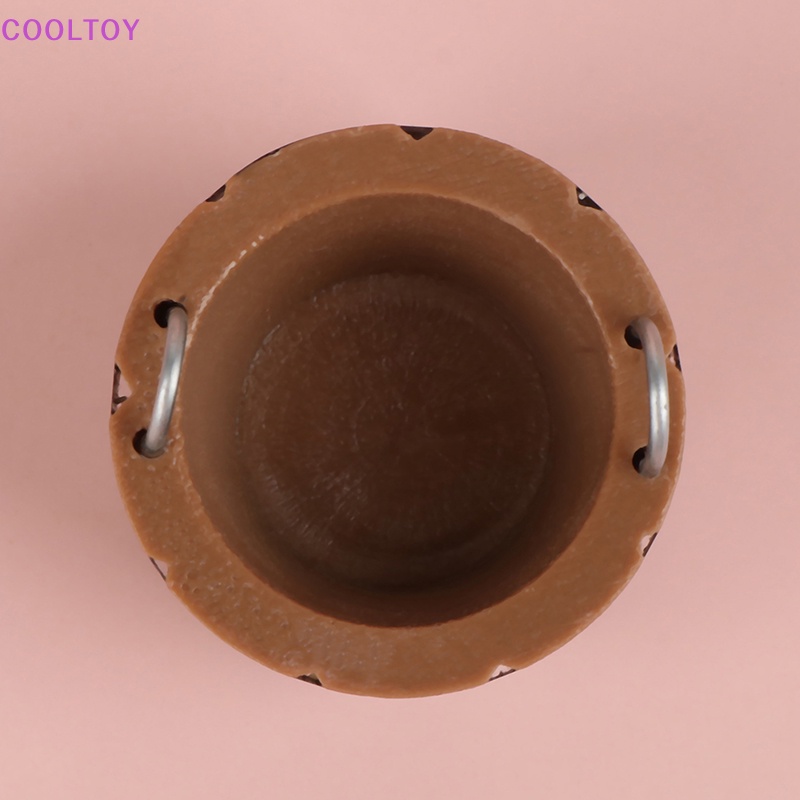 1 Xô Nhựa Mini Trang Trí Nhà Búp Bê DIY