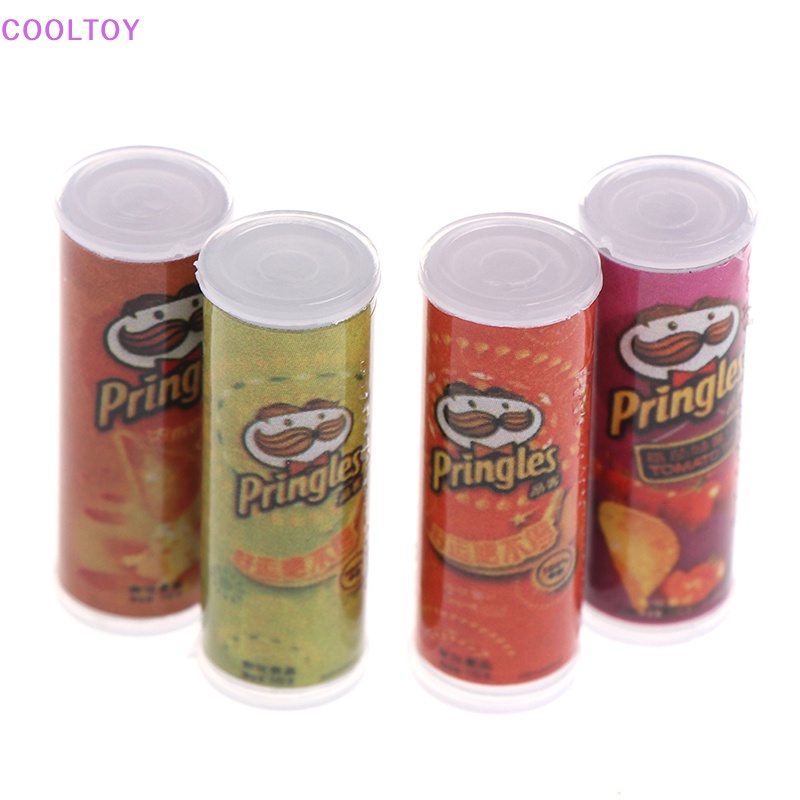 Set 4 Chai Đựng Khoai Tây Chiên 1: 12 Trang Trí Nhà Búp Bê