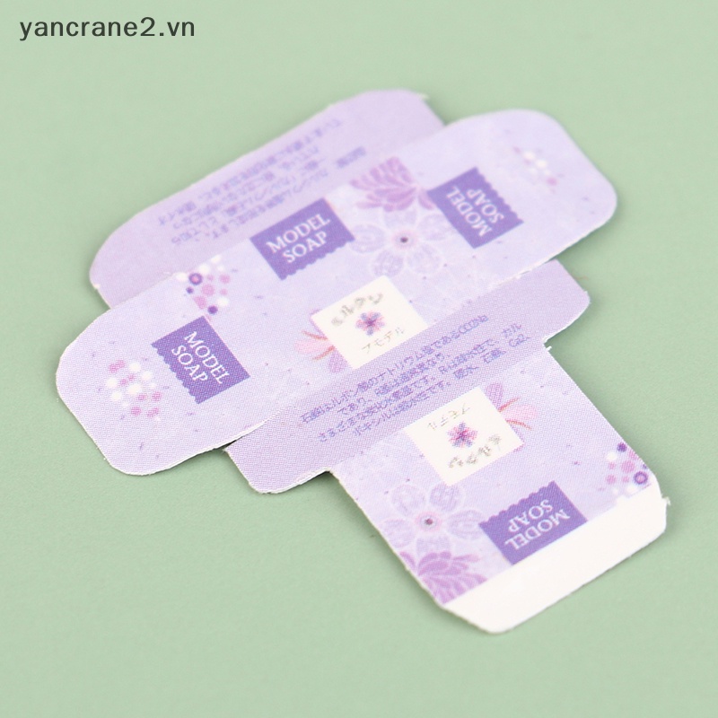 Bộ Xà Phòng Mini 1 / 12 Dùng Trang Trí Nhà Búp Bê DIY yancrane2.vn