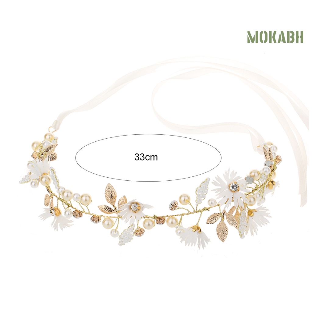 Băng Đô Hoa Bằng Vải Tổng Hợp Tinh Tế Đẹp Mắt Dành Cho Bạn Nữ