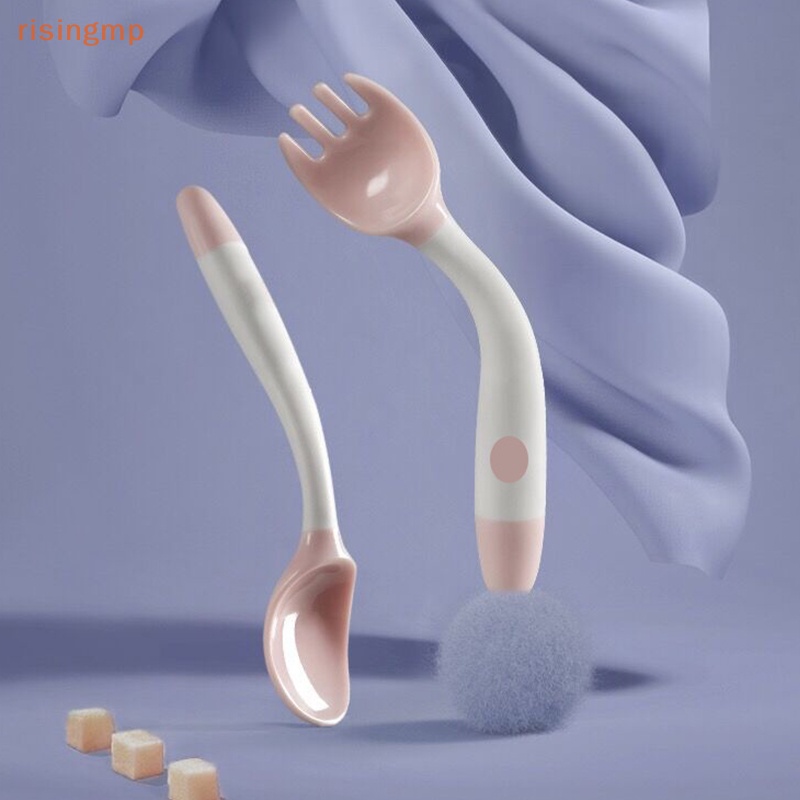 Bộ Muỗng Nĩa Silicone Tập Ăn Dành Cho Bé