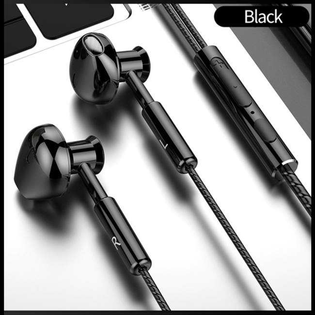 Tai Nghe Nhét Tai Zevaret T2 Jack 3.5mm Âm Thanh Stereo Sống Động Có Micro Tiện Dụng