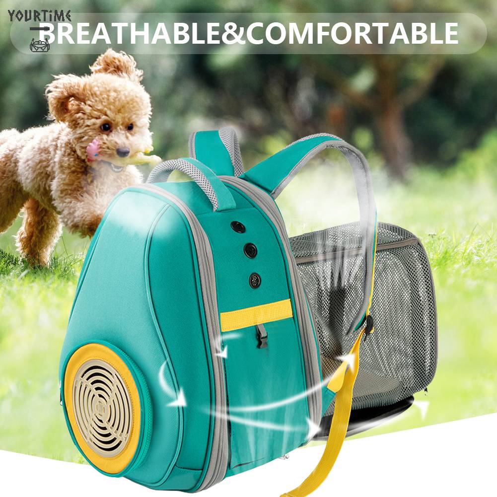Ba Lô Đựng Thú Cưng Thiết Kế Thoáng Khí Thoải Mái Tiện Dụng Mang Theo Du Lịch