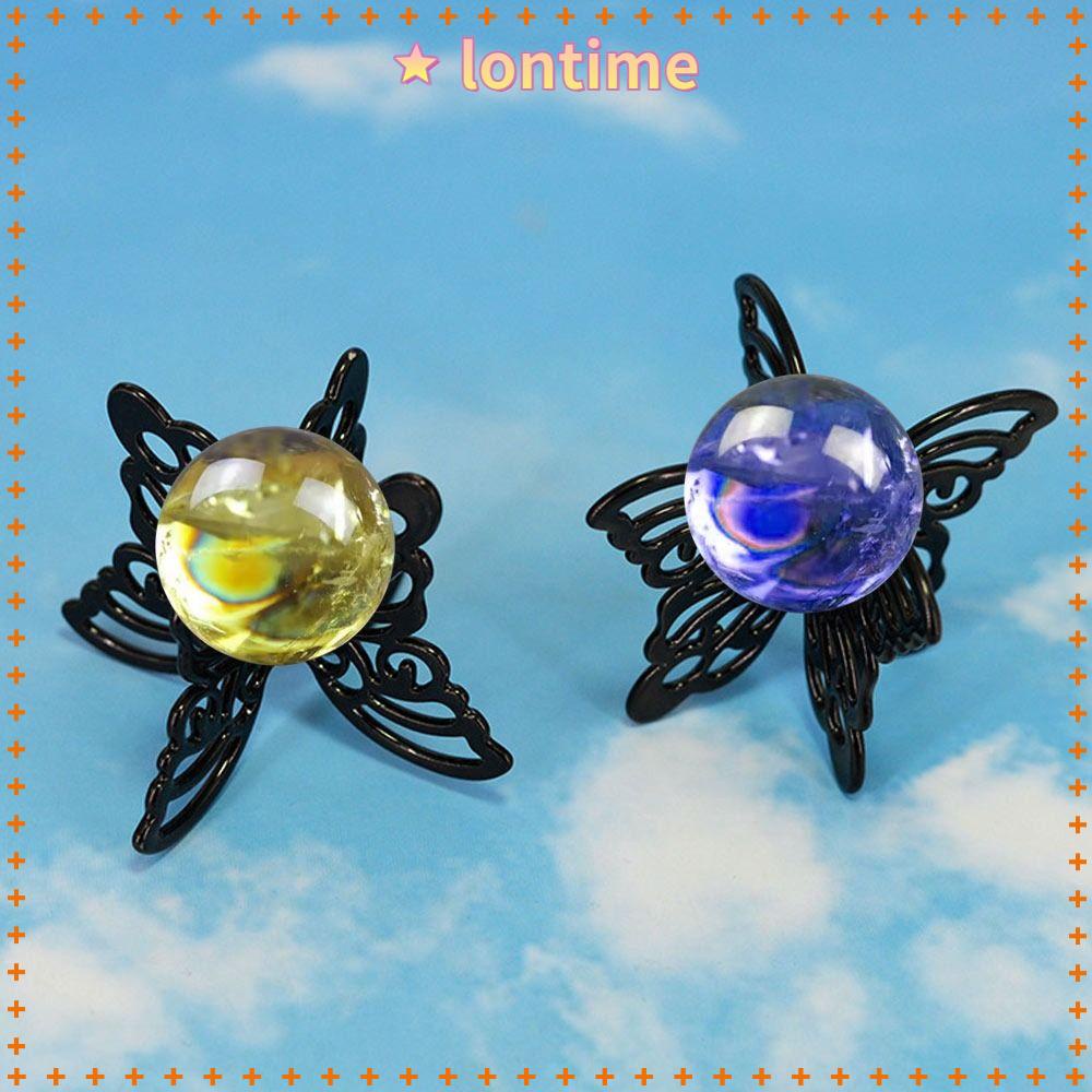 Giá Đỡ Trưng Bày Hình Cầu Họa Tiết Bươm Bướm Độc Đáo DIY