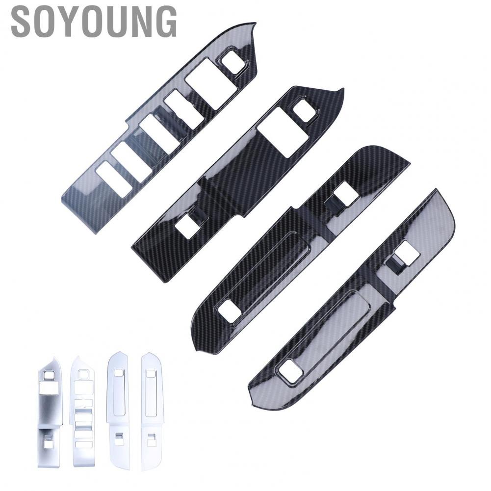Soyoung Window Switch Panel Trim Frame Decoration Fit for Land Rover Defender 2020-2021 RHD