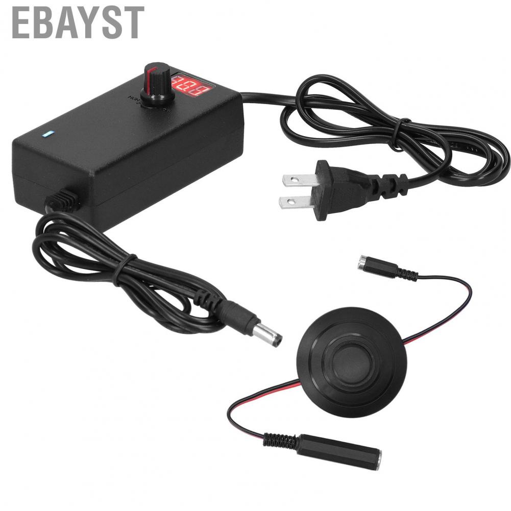 Ebayst Tattoo Machine Power Supply With Foot Pedal Digital  US Plug 100‑