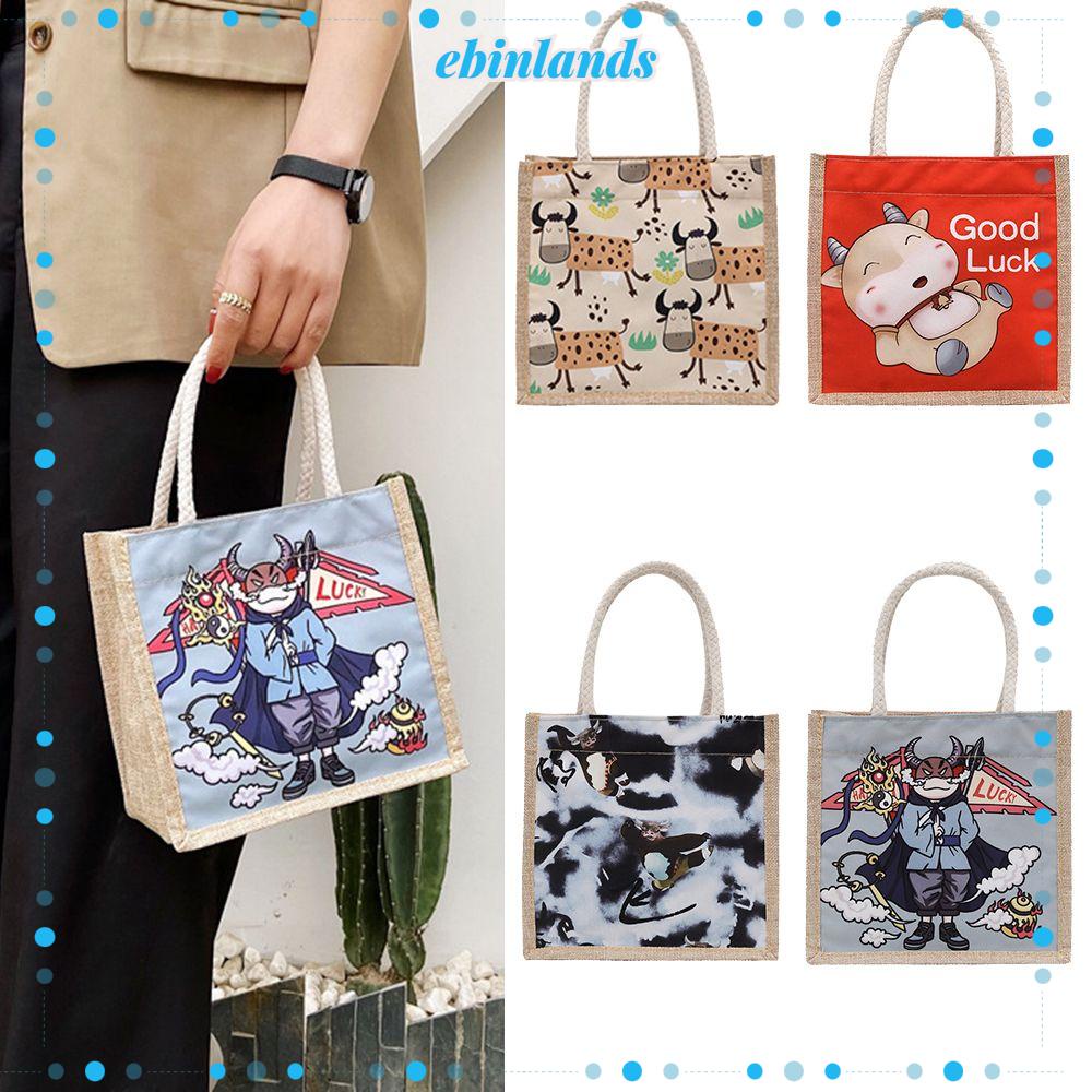 Túi Canvas Đựng Điện Thoại / Thẻ / Tiền Xu Nhỏ Gọn Phong Cách Châu Âu