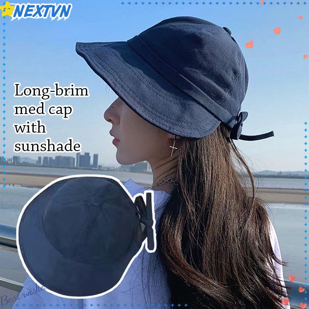 Nón Tai Bèo Vành Rộng Thời Trang Mùa Hè Có Thể Gấp Gọn Tiện Lợi