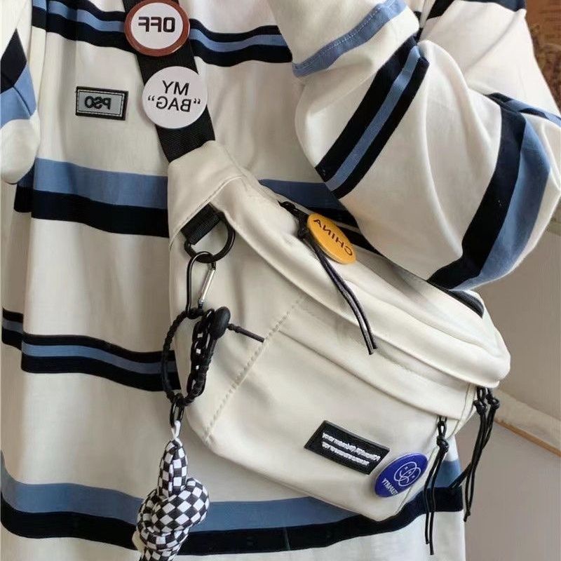 Túi Đeo Chéo Phong Cách Harajuku Nhật Bản Cho Nam