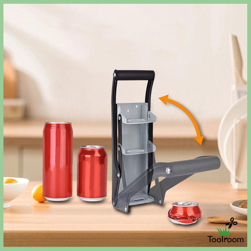 [Toolroom] Dụng Cụ Nghiền Lon Nước Mỏng Tái Chế Được Gắn Tường Cho Nhà Bếp