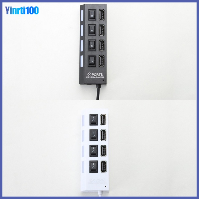 Bộ Chia 4 Cổng Usb 2.0 Tốc Độ Cao Cho Máy Tính