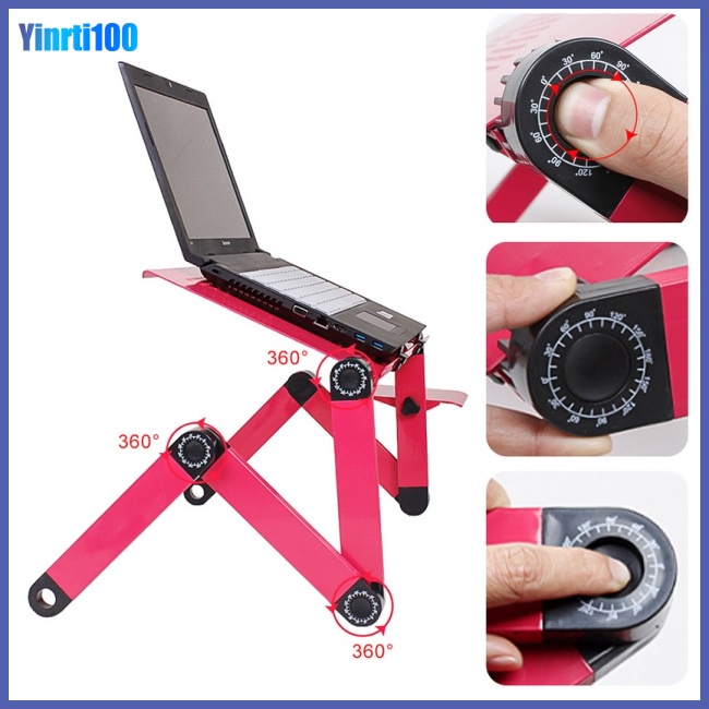 Giá Đỡ Laptop Bằng Hợp Kim Nhôm Có Thể Gấp Gọn Tiện Dụng