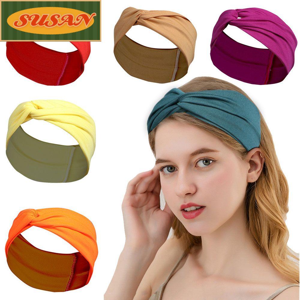 Băng Đô Cài Tóc Bằng Lụa Sữa Thời Trang