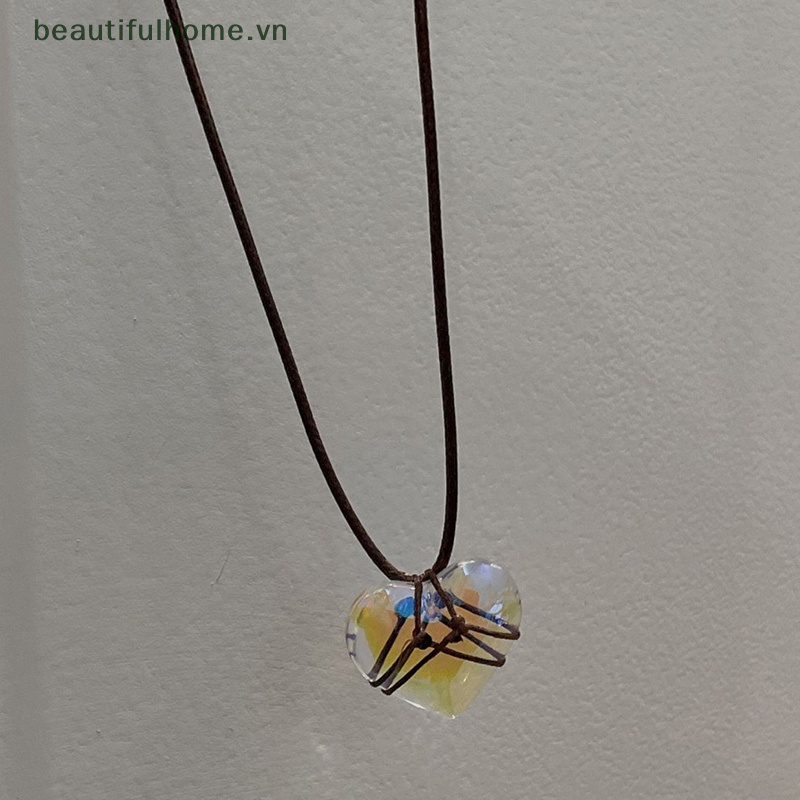 Vòng cổ Mặt Hình Trái Tim Dễ Thương Cho Cặp Đôi