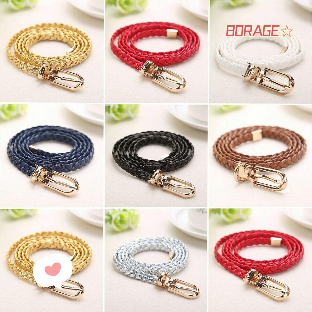 Thắt Lưng Bện Sợi Kiểu Dáng Vintage Thời Trang