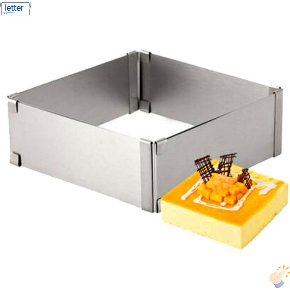 Khuôn Cắt Bánh Hình Vuông Bằng Thép Không Gỉ