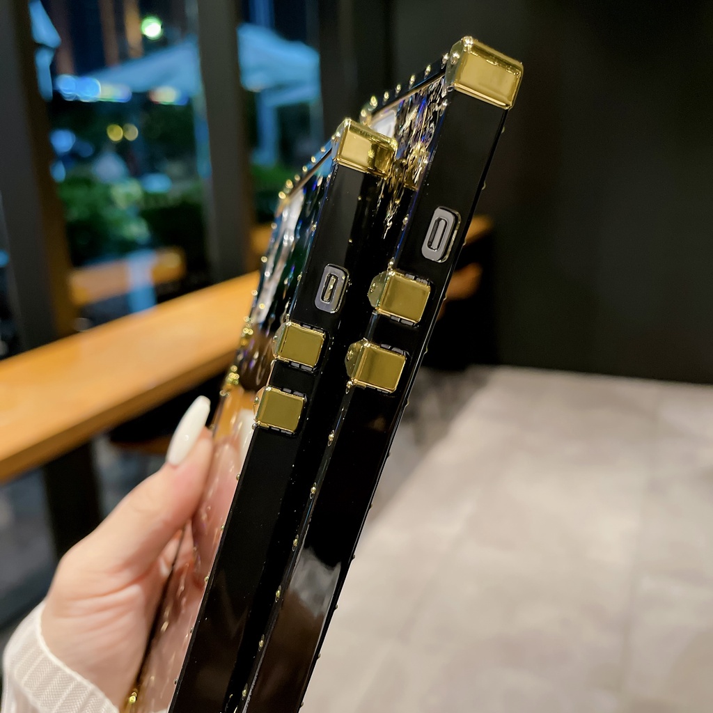 Ốp Điện Thoại Vuông Hình Nhãn Hiệu Thời Trang Cho Samsung Galaxy Note 20 Ultra Note 10 Plus Note 9 S20 + S10 Plus