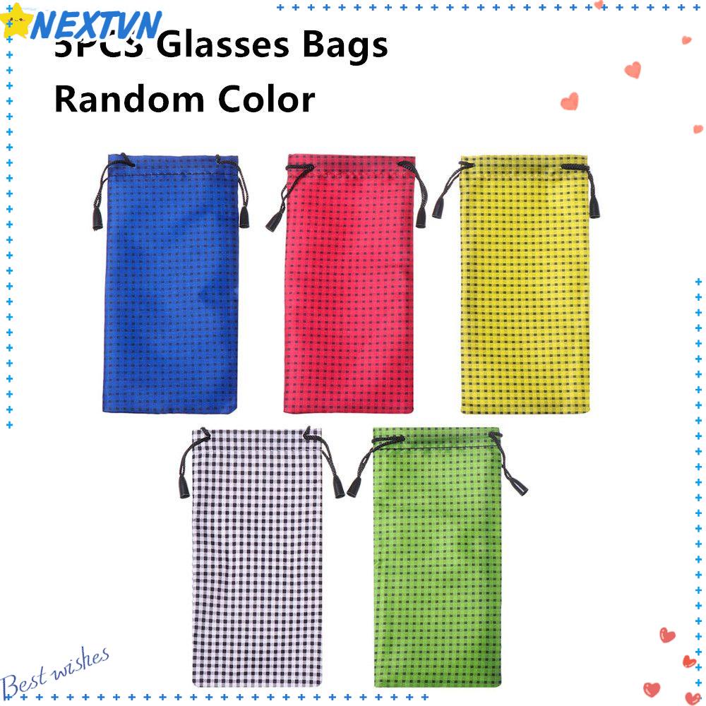 Set 5 Túi Đựng Mắt Kính / Điện Thoại Siêu Mỏng Chống Thấm Nước