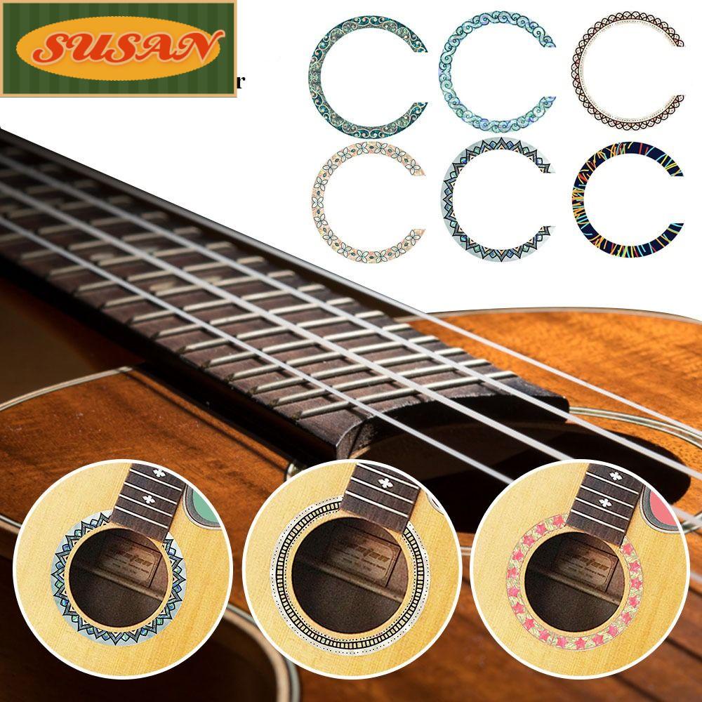 Miếng Dán Lỗ Âm Thanh Bằng PVC Chống Nước Cho Đàn Guitar Cổ Điển