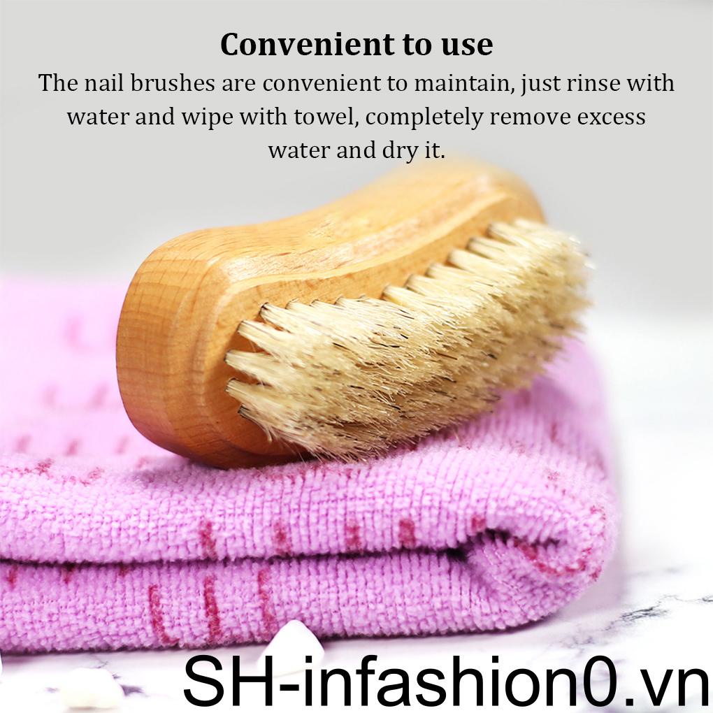Bàn Chải Hai Mặt Tẩy Tế Bào Chết Cho Móng Chân Tiện Dụng