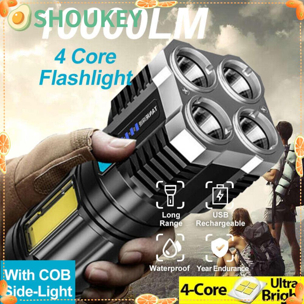 Giày Thể Thao SHOUKEY SHOUKEY Thiết Kế Năng Động Hợp Thời Trang 1500000Đèn Pin LED LM Không Thấm Nước Sạc USB