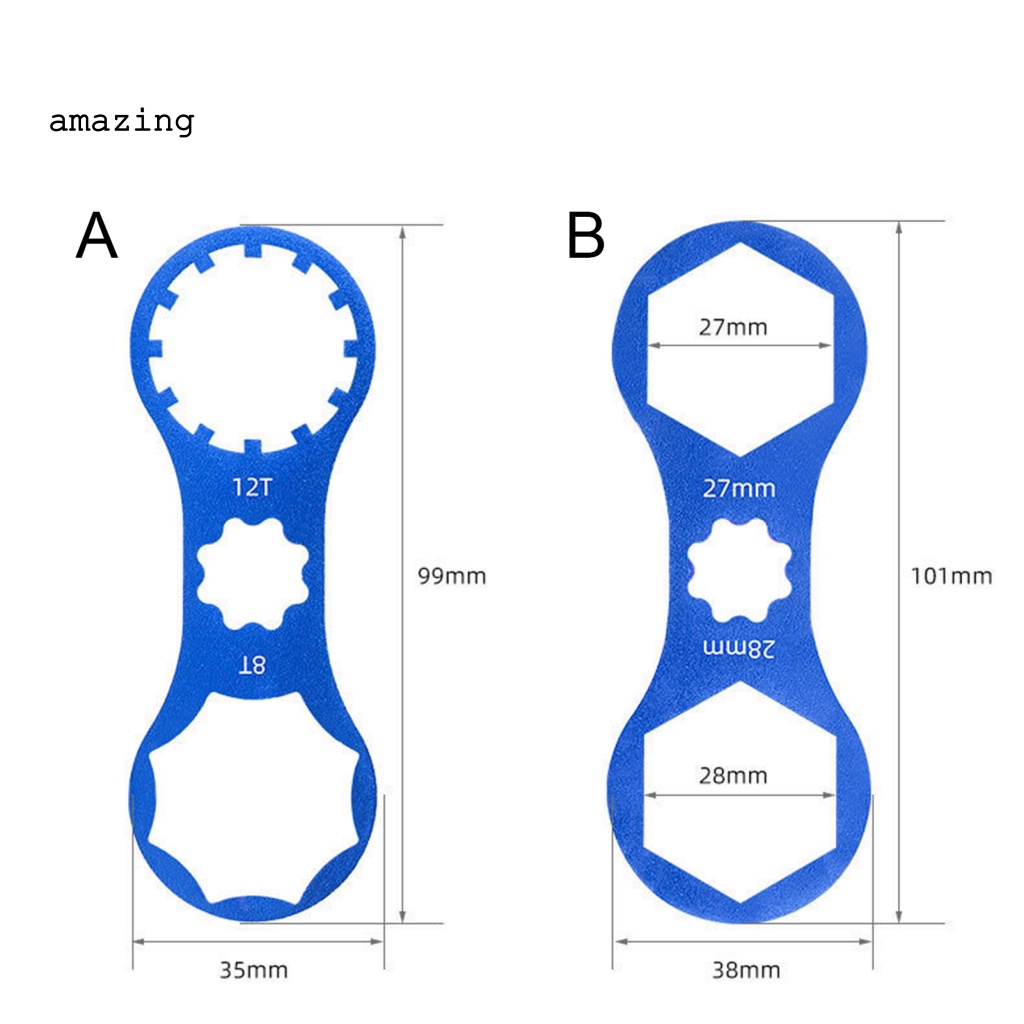 Bộ 2 Cờ Lê Vặn Nắp Phuộc Trước Xe Đạp Leo Núi Độ Cứng Cao Chống Trầy Xước