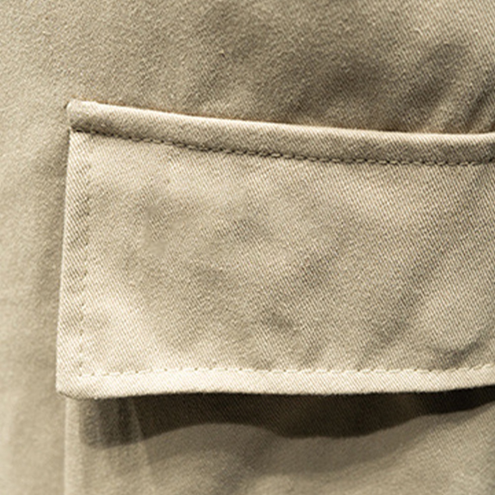 Quần Short Dây Rút Nhiều Túi Thoáng Khí Thoải Mái Cho Nam