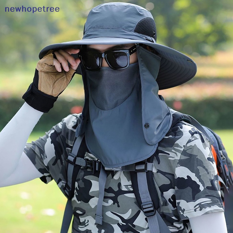 Nón Vành Chống Nắng Có Tấm Chắn Bảo Vệ Mặt Và Cổ Tiện Dụng