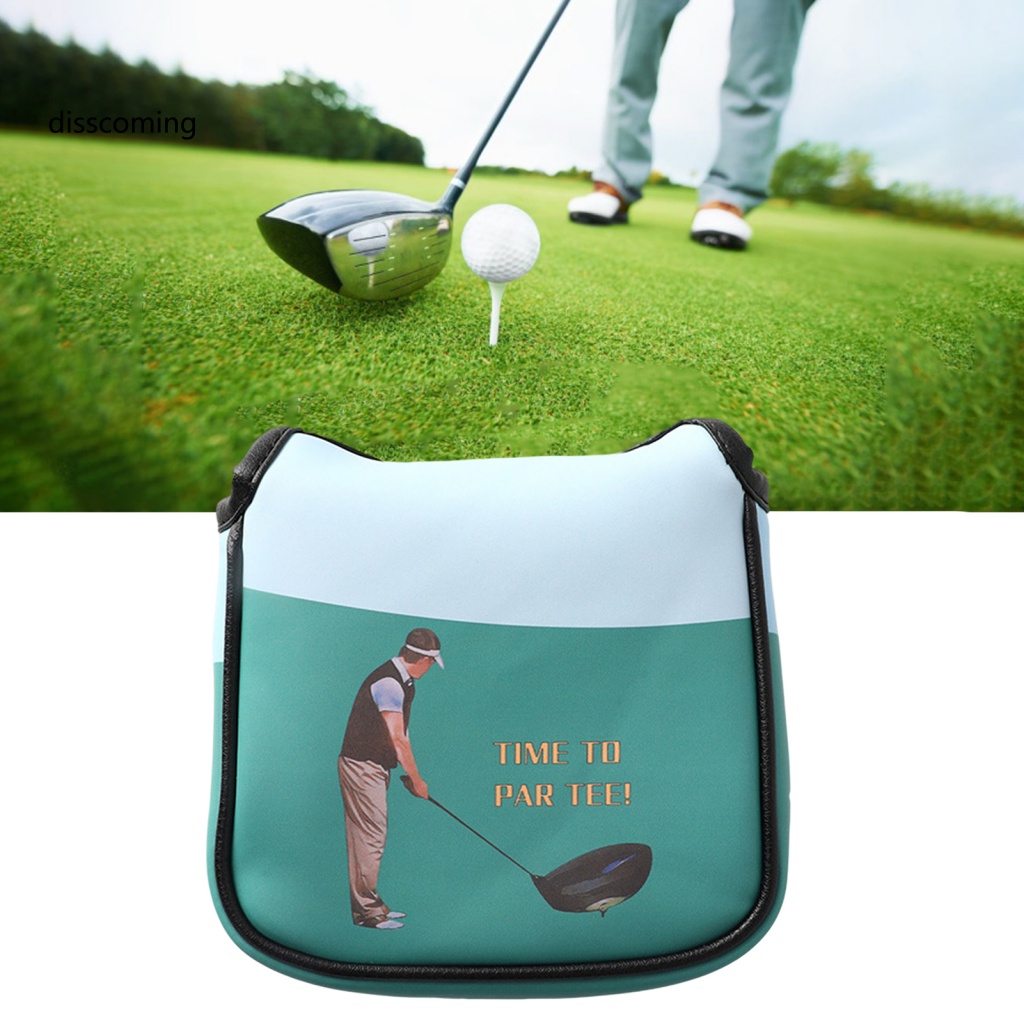 Băng Đô SL SL SL SL| Vỏ Bọc Đầu Gậy Đánh Golf Bằng Da Giả Khóa Nam Châm In Họa Tiết Hoạt Hình