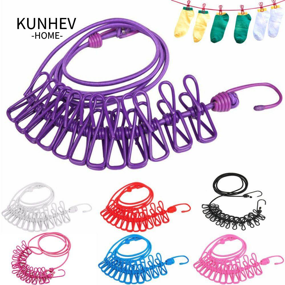 KUNHEV Dây Phơi Quần Áo Co Giãn Mẫu Mới