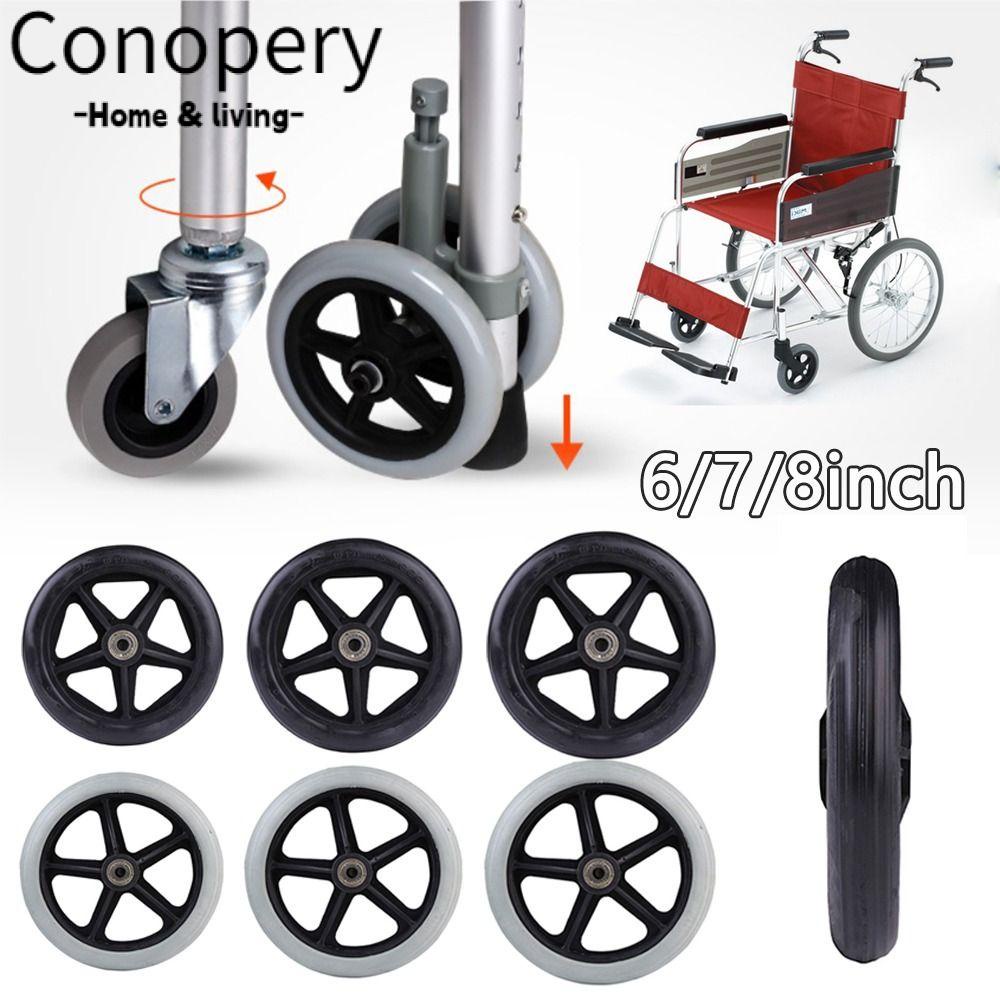 CONOPERY Bánh Xe Đẩy Hành Lý Du Lịch Chống Trượt Kích Thước 6 Inch