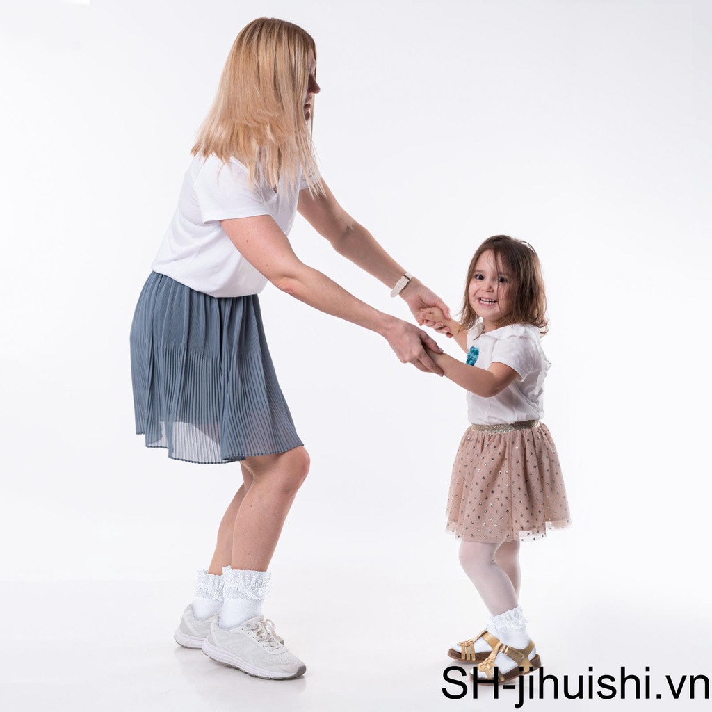 Đôi Vớ Có Nơ Thời Trang Nhật Bản Dễ Thương Cho Bé Gái