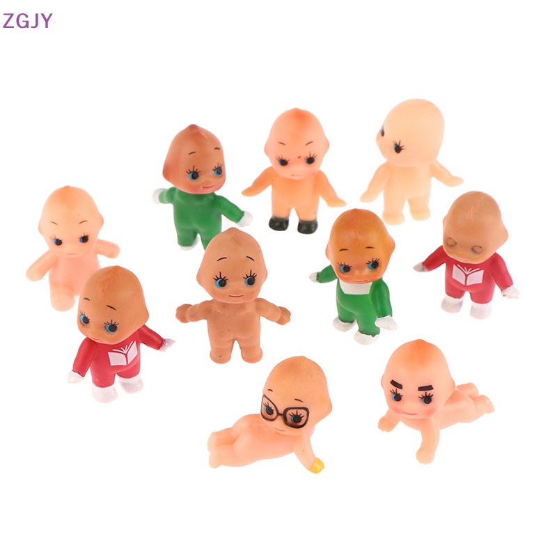 Set 10 Búp Bê Đồ Chơi Hình Thiên Thần Đáng Yêu Phong Cách Nhật Bản Mới