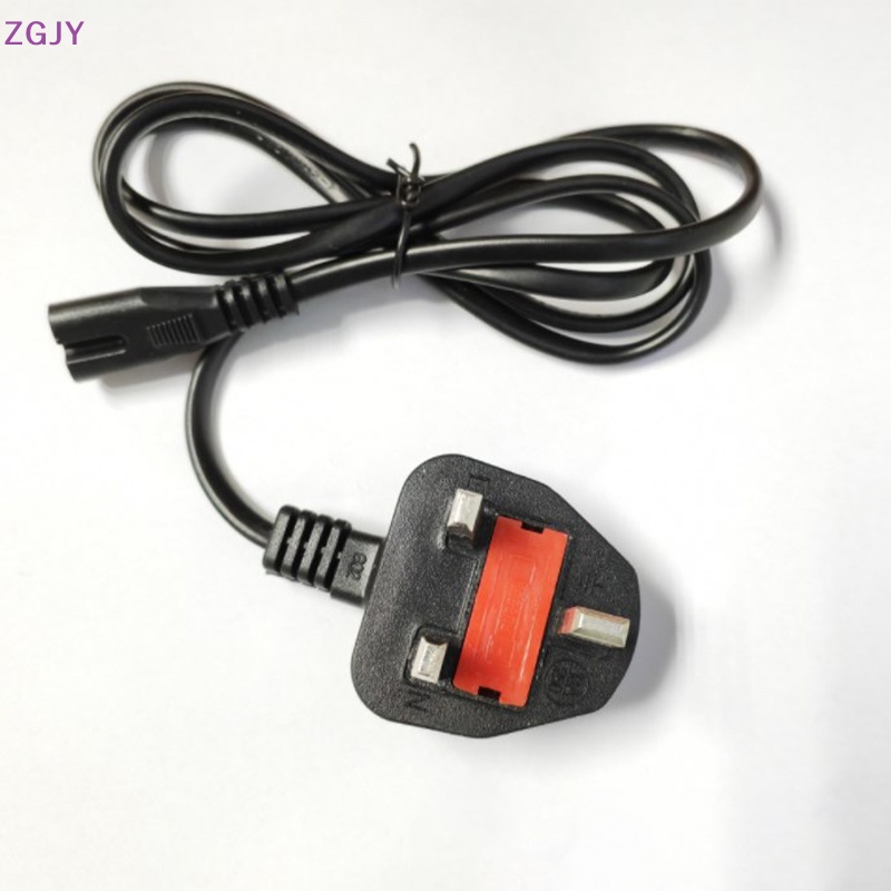 Dây Nguồn ZGJY UK Plug C5 Dài 1.5m Dành Cho Notebook Laptop Máy Tính TV Mới