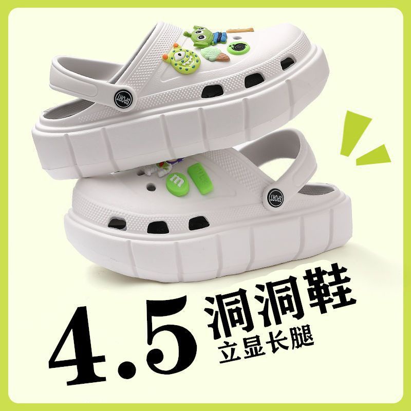 Xăng đan Đế Xuồng Tăng Chiều Cao Thời Trang Đi Biển Mùa Hè Dành Cho Bé Gái