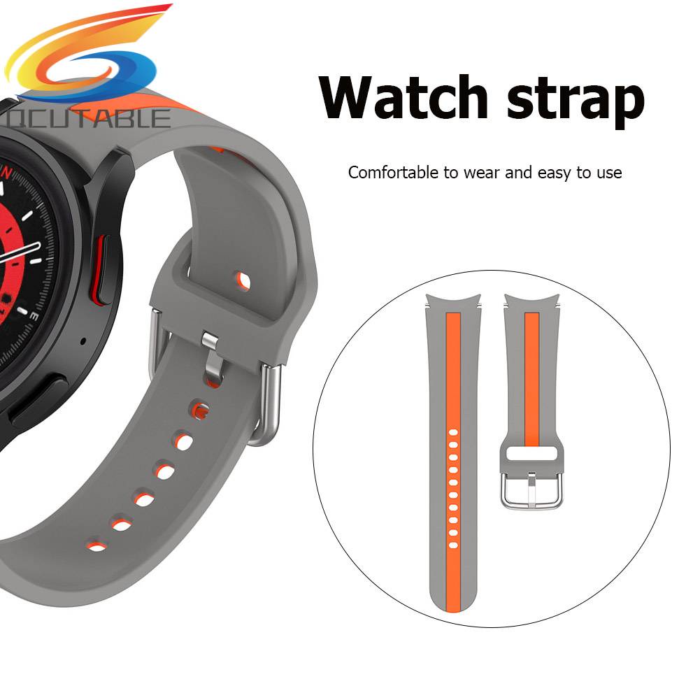 Dây Đeo Silicone Chống Nước &amp; Mồ Hôi Cho Galaxy Watch 5 Pro