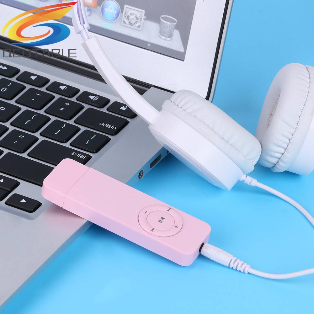 Máy Nghe Nhạc MP3 Mini Jack Cắm 3.5mm Tích Hợp Pin Lithium