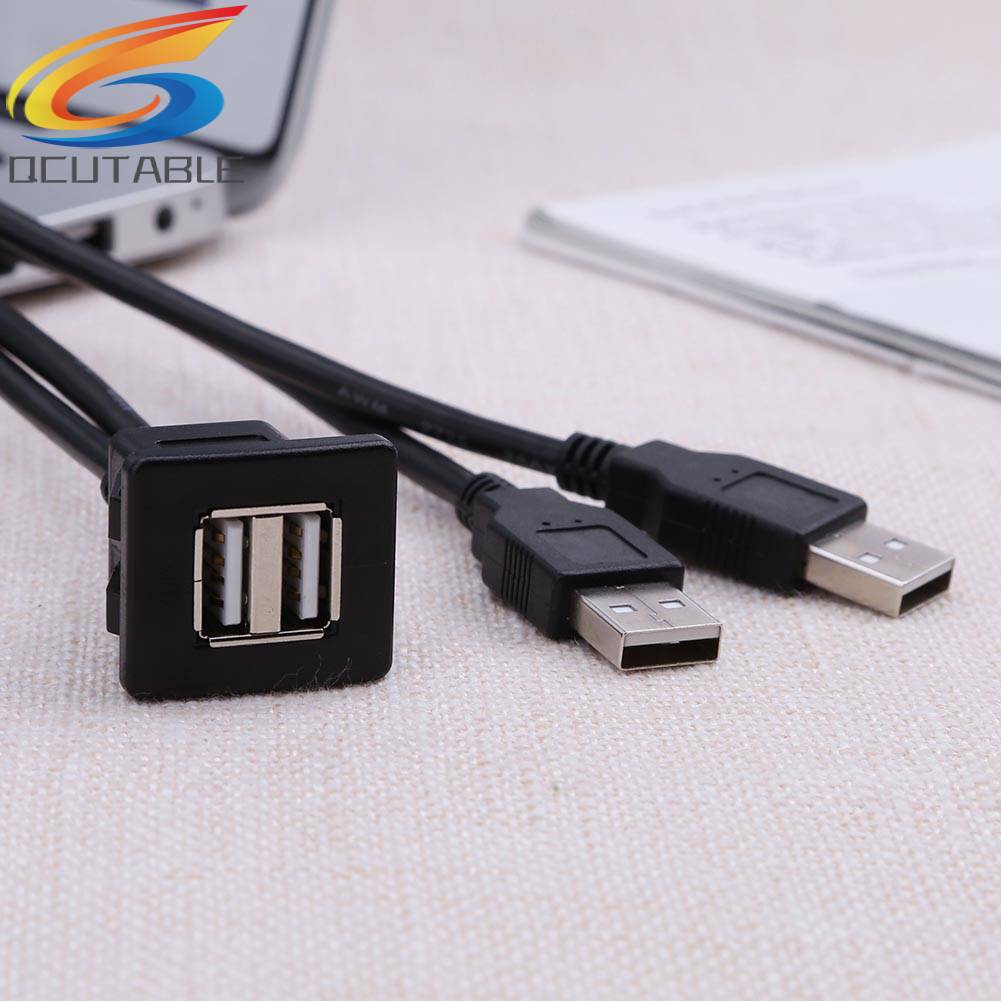 Dây Cáp USB 2.0 A Dài 1m Gắn Bảng Điều Khiển Xe Hơi