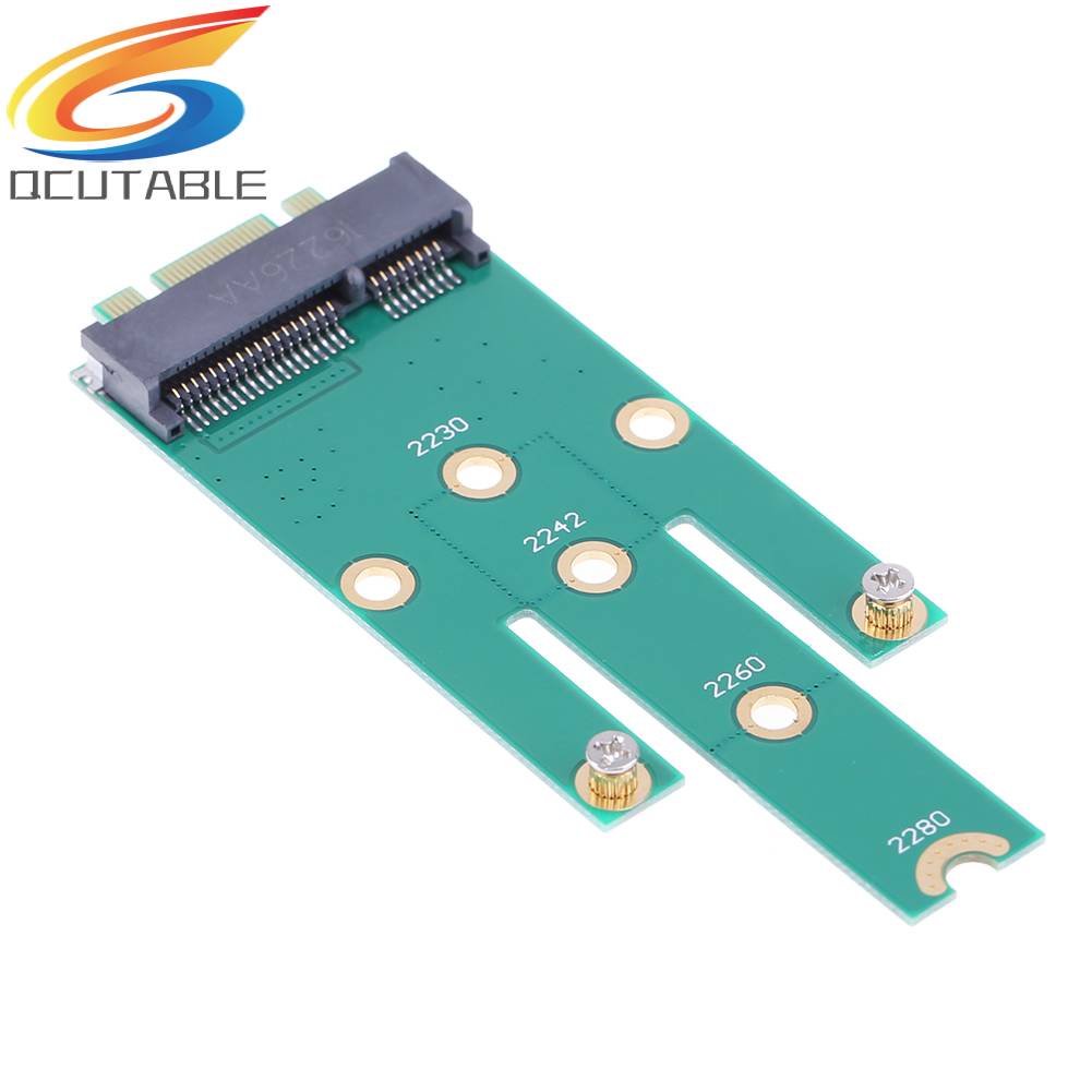 Thẻ Chuyển Đổi NGFF M.2 B + M Key Sang mSATA Mini PCI-E SATA 3.0 SSD