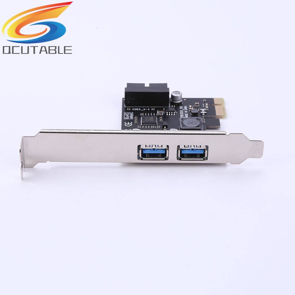 Thẻ Mở Rộng 2 Cổng USB 3.0 Pcie x1 Cho Máy Tính Bàn