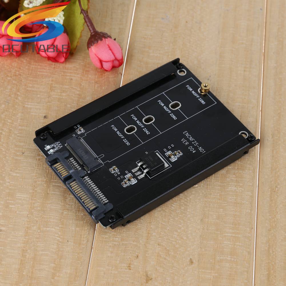 Bộ ĐiềU HợP CY B + M 2 M.2 NGFF (SATA) SSD Sang 2.5 SATA Chuyên DụNg