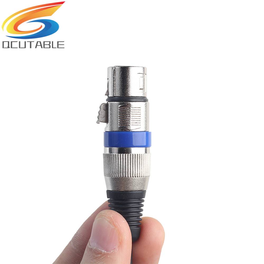 Dây Cáp Chuyển Đổi Âm Thanh XLR 3pin Female Sang 3.5mm TRS Male