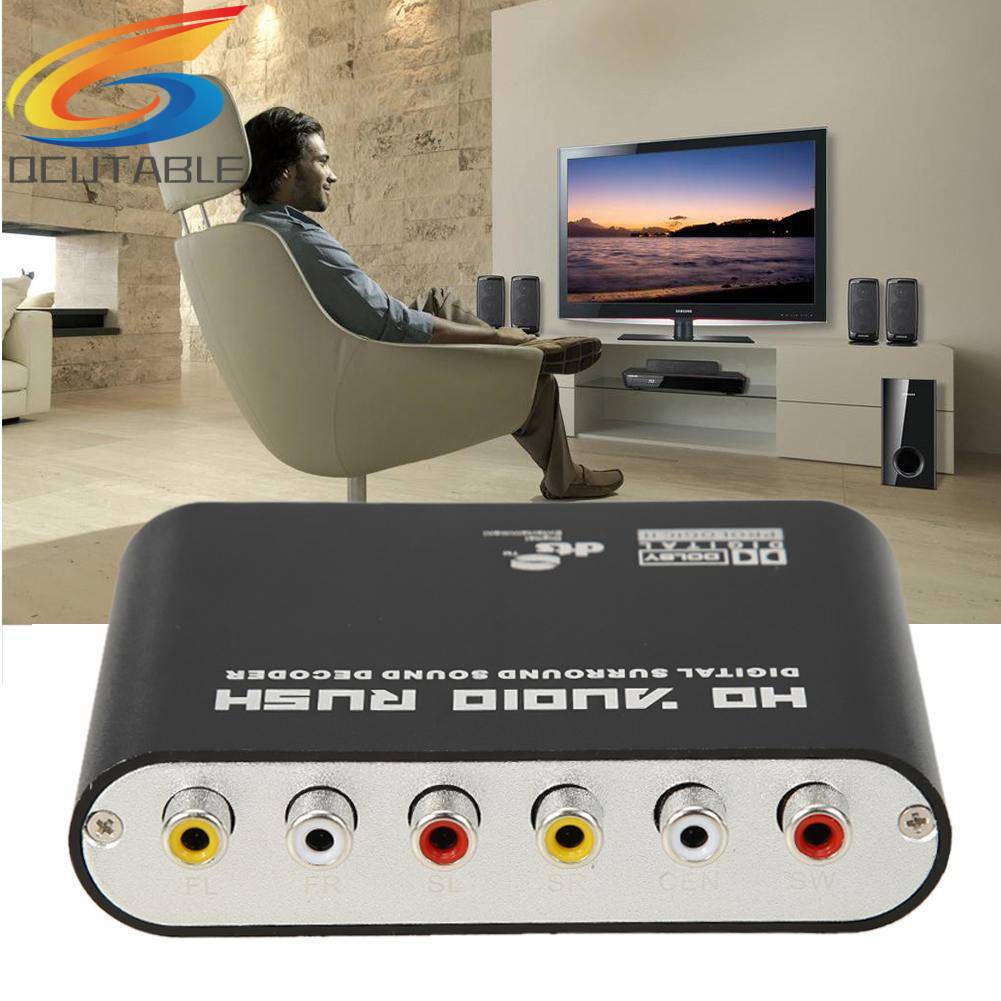 Bộ Thiết Bị Giải Mã Âm Thanh DTS / AC-3 Sang 5.1 CH SPDIF DTS / AC-3