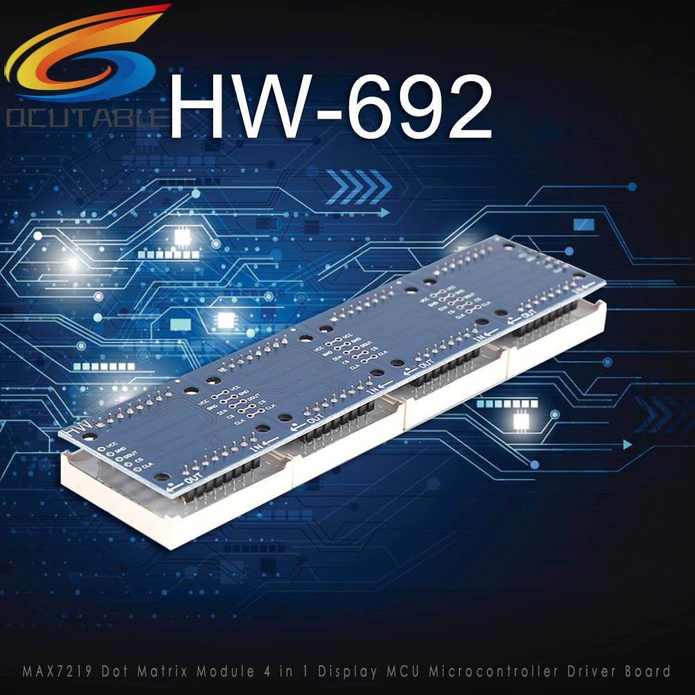 Bảng Mạch Điều Khiển Ma Trận 4 Trong 1 MAX7219